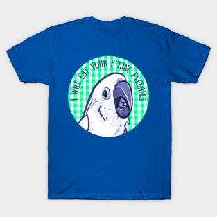 Aggro Cockatoo - Eat Your Eyeballs T-Shirt